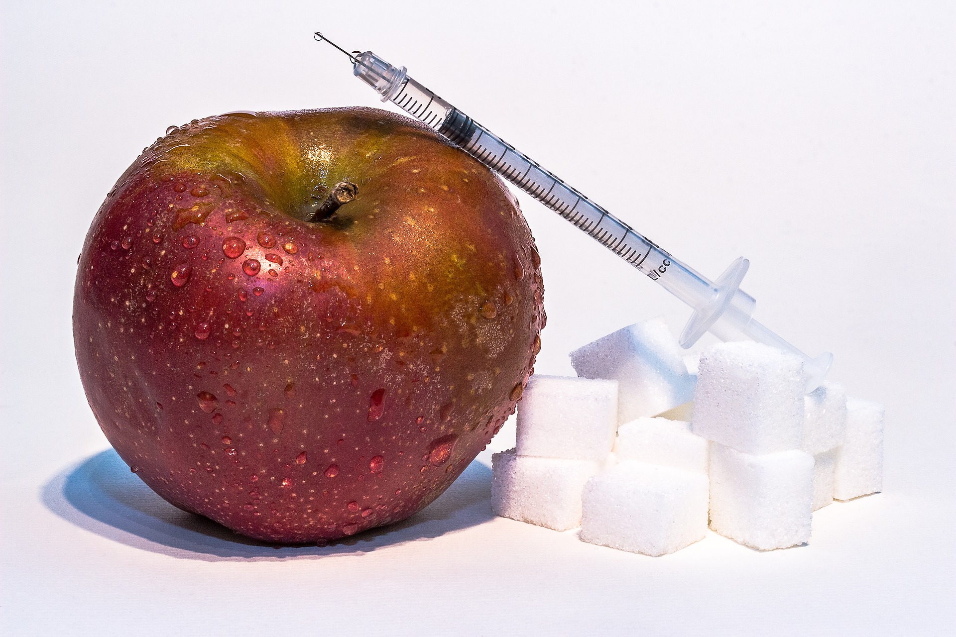 Der Apfel beugt Krankheiten wie z. B. Diabetes vor