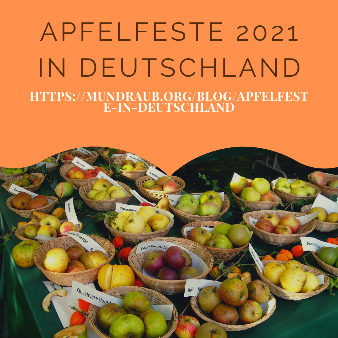 Apfelfeste 2021 Deutschland